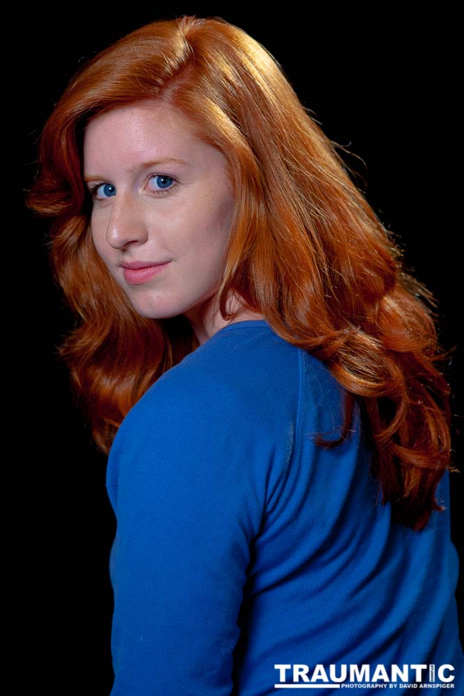 The daughter of a family friend.  I was obsessed with her gorgeous hair and she agreed to sit for me.  Updated these images in 2022 to pull more of the proper color out of them.